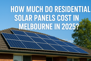 How much do residential solar panels cost in melbourne in 2025?